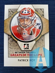 2008-09 In The Game Between The Pipes Greats of the Game #88 Patrick Roy